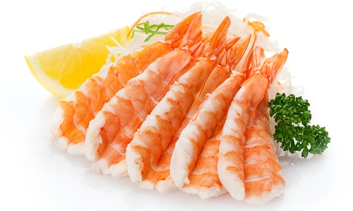 Sashimi hiidkrevett (3tk)