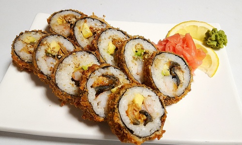 Hamanishi «tempura» maki (10tk)