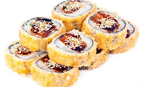Tempura "Caesar" maki veiselihaga (10tk)
