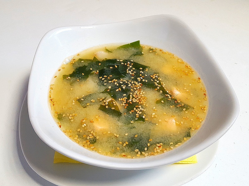 «Мисо» суп с лососем