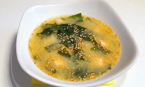 «Мисо» суп с лососем