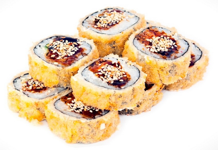 Tempura "Caesar" maki veiselihaga (10tk)