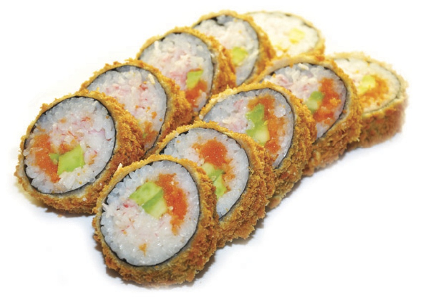 California "tempura" maki (10tk)