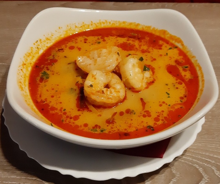 «Tom Yum» Tai terav supp mereandidega