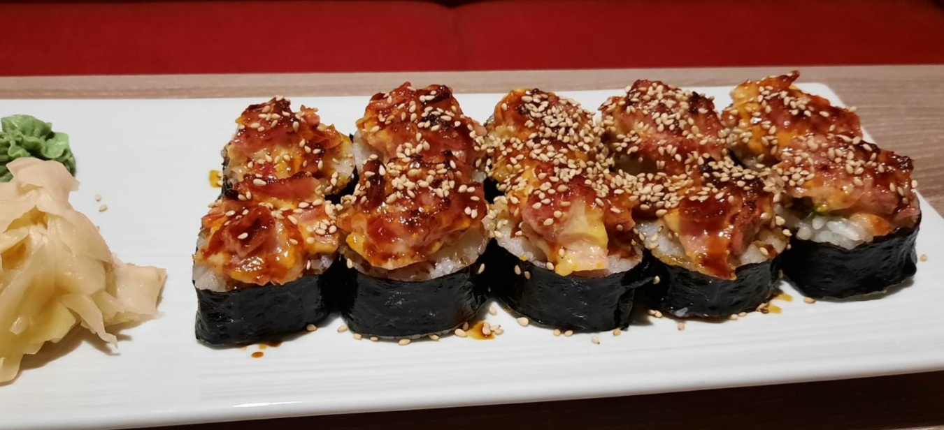 Küpsetatud maki kana peekoniga 10tk